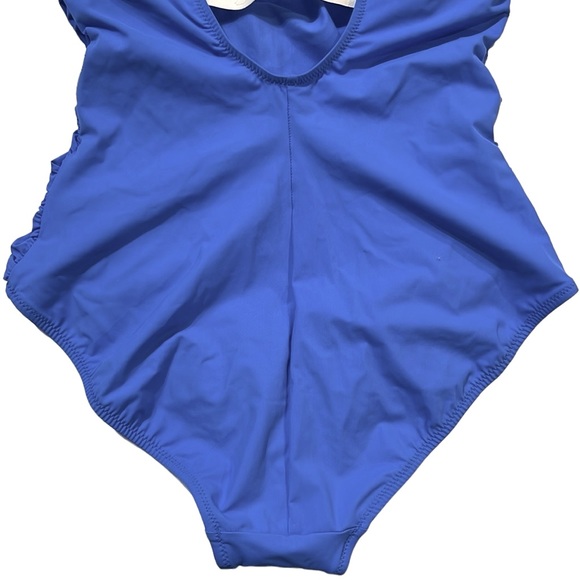 NWOT Gottex Lattice V-Neck Surplice One Piece - Picture 9 of 13